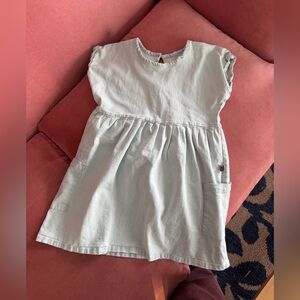 Kid Wild girls denim dress 6-7y nwot